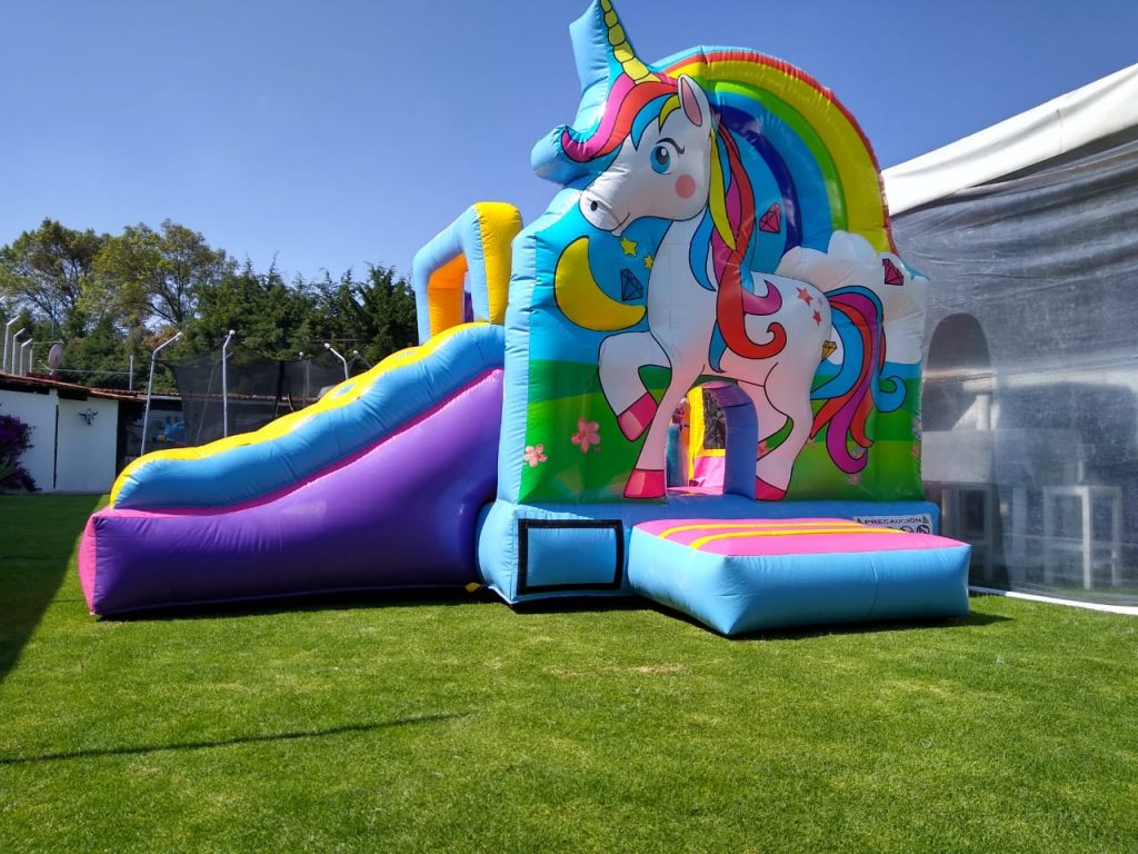 Renta de brincolin unicornio lerma