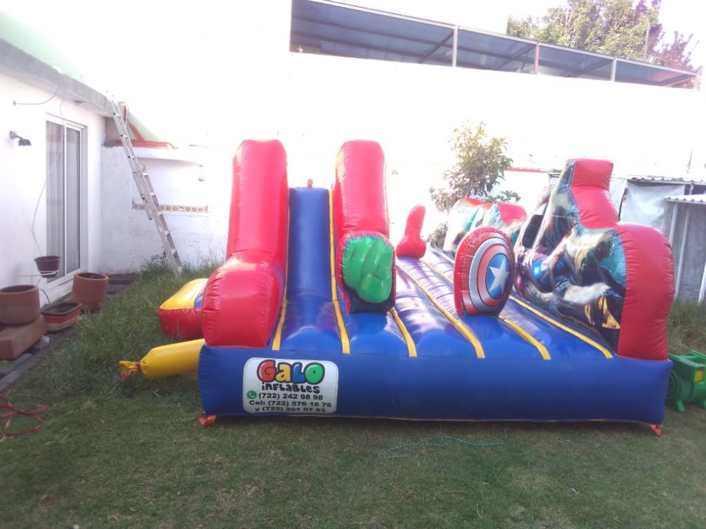 Inflable en alquiler de avengers toluca