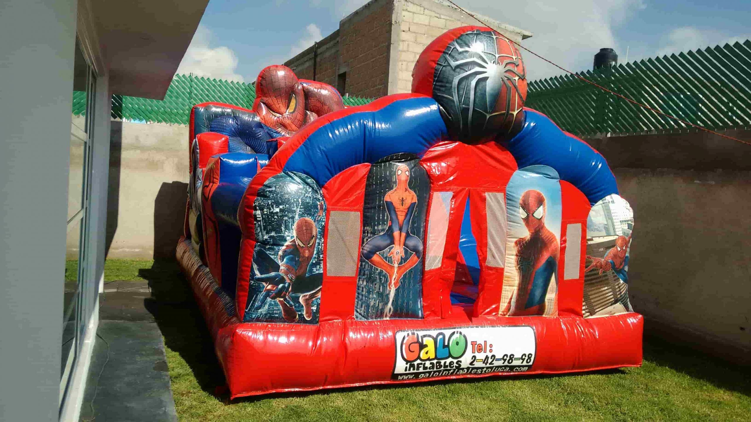 renta de Brincolin spiderman